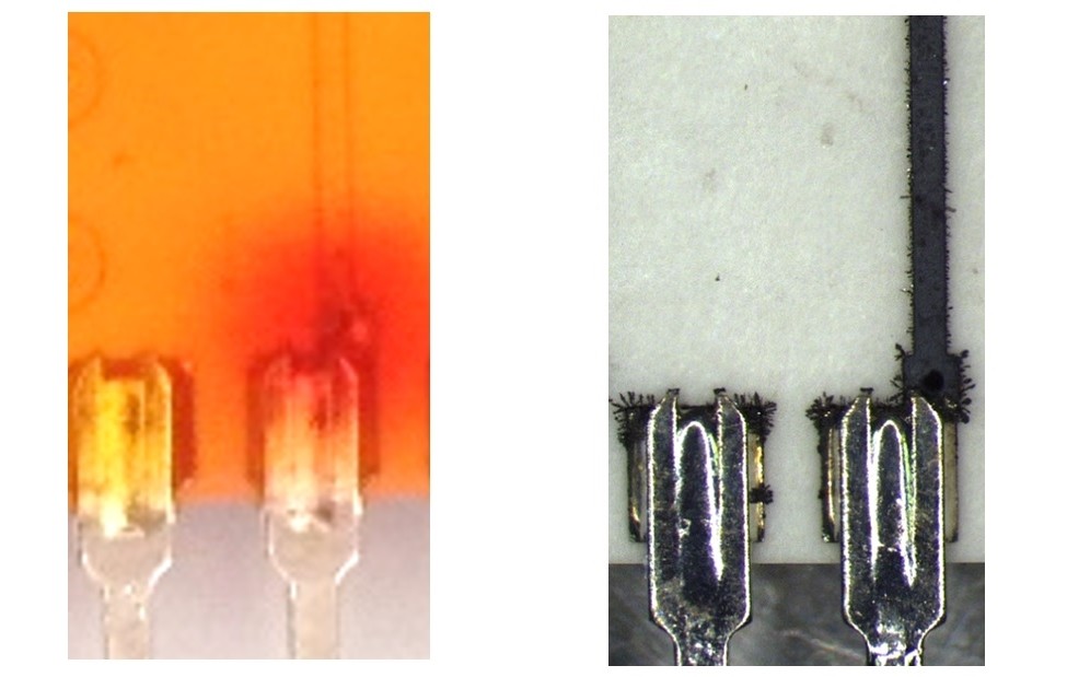 Flux residues can accelerate gaseous corrosion of electronics